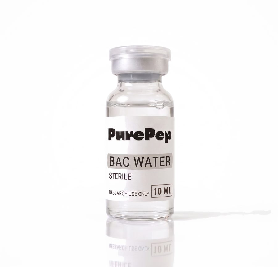 Flacon Eau Bactériostatique PurePep Labs