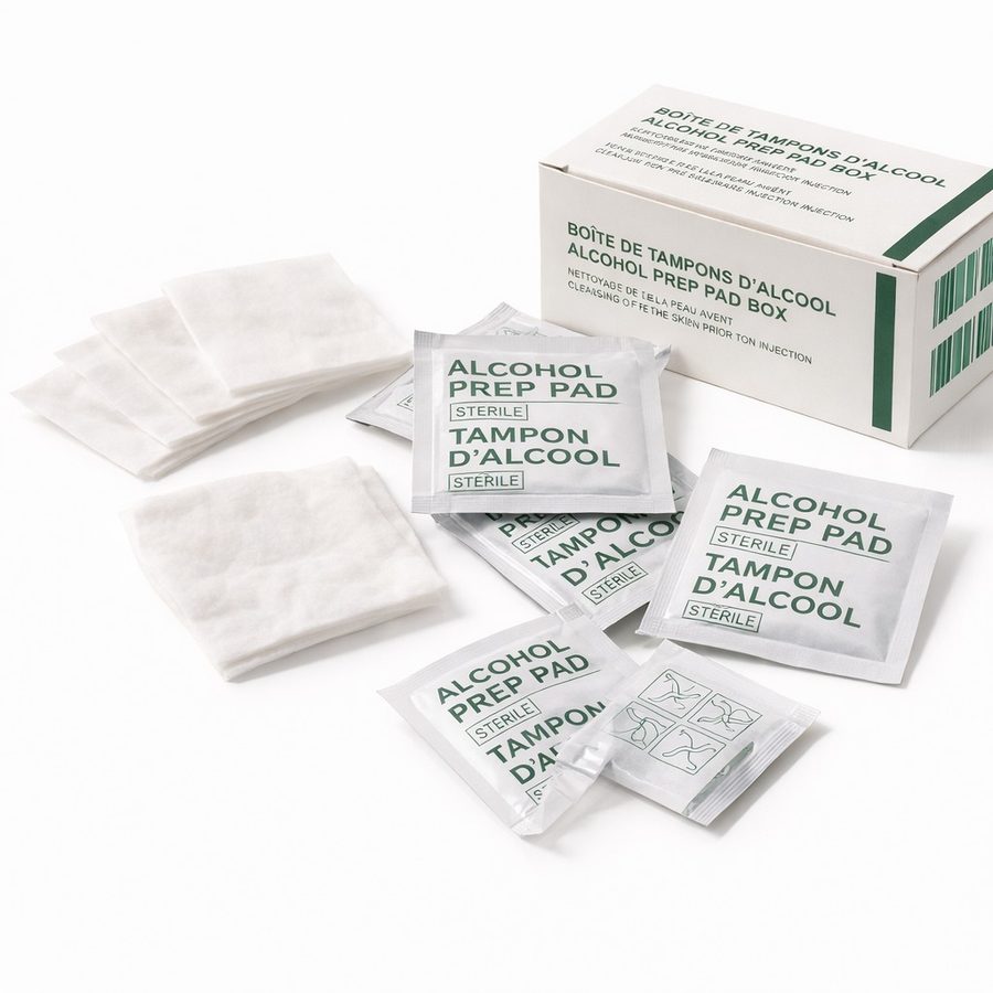 Lingettes alcool